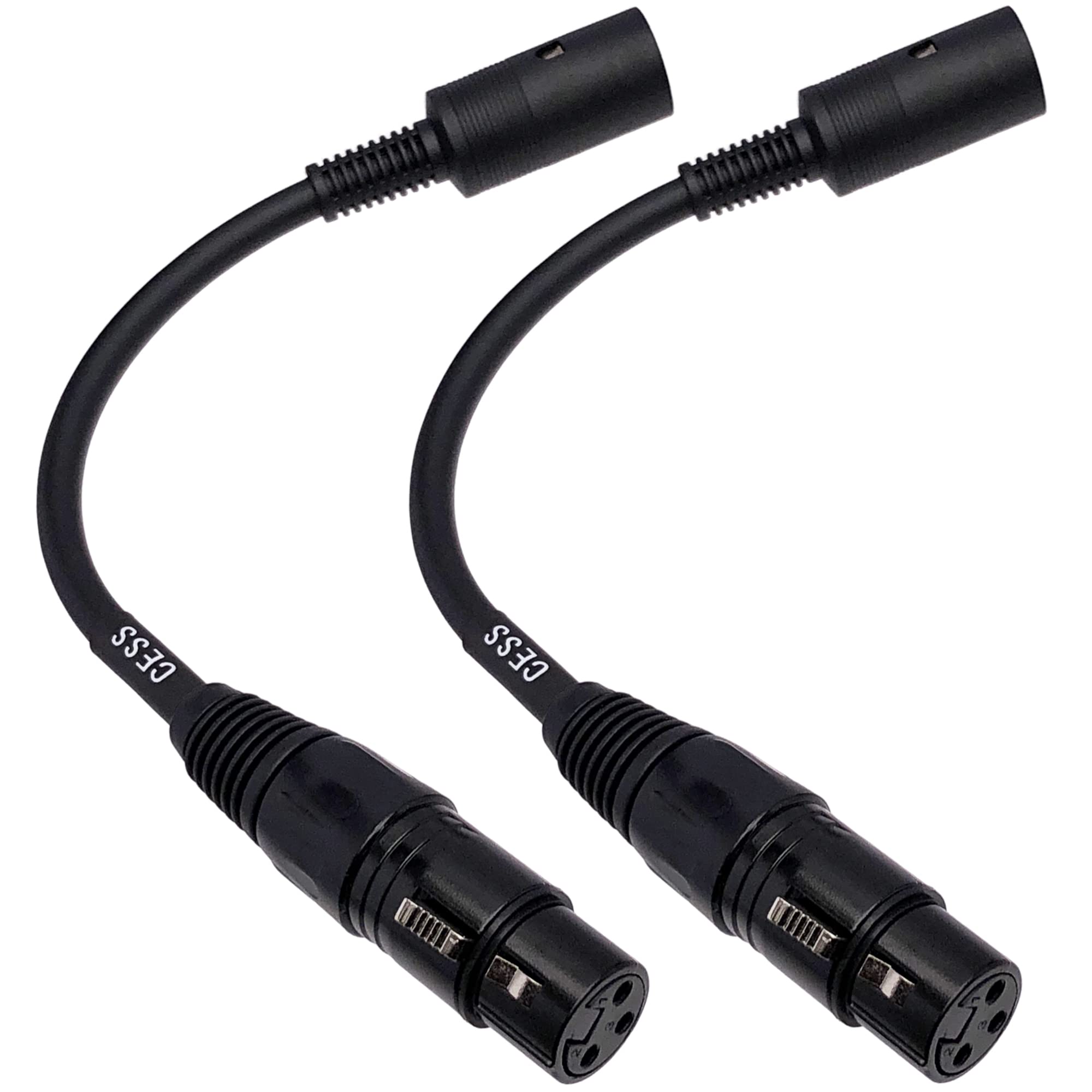 Amazon.co.jp: CESS-254 5ピンMIDIから3ピンXLRメスアダプターケーブル